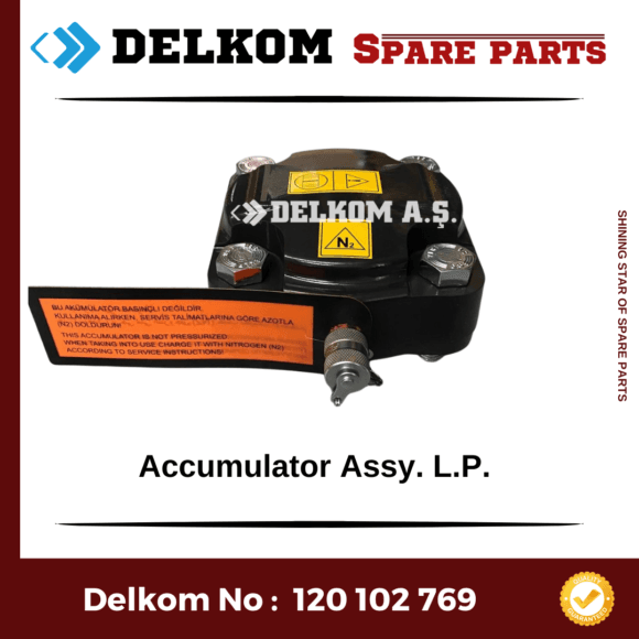 Accumulator Assy LP Rock Drill Spare Part Reference No 3115 6000 94-2